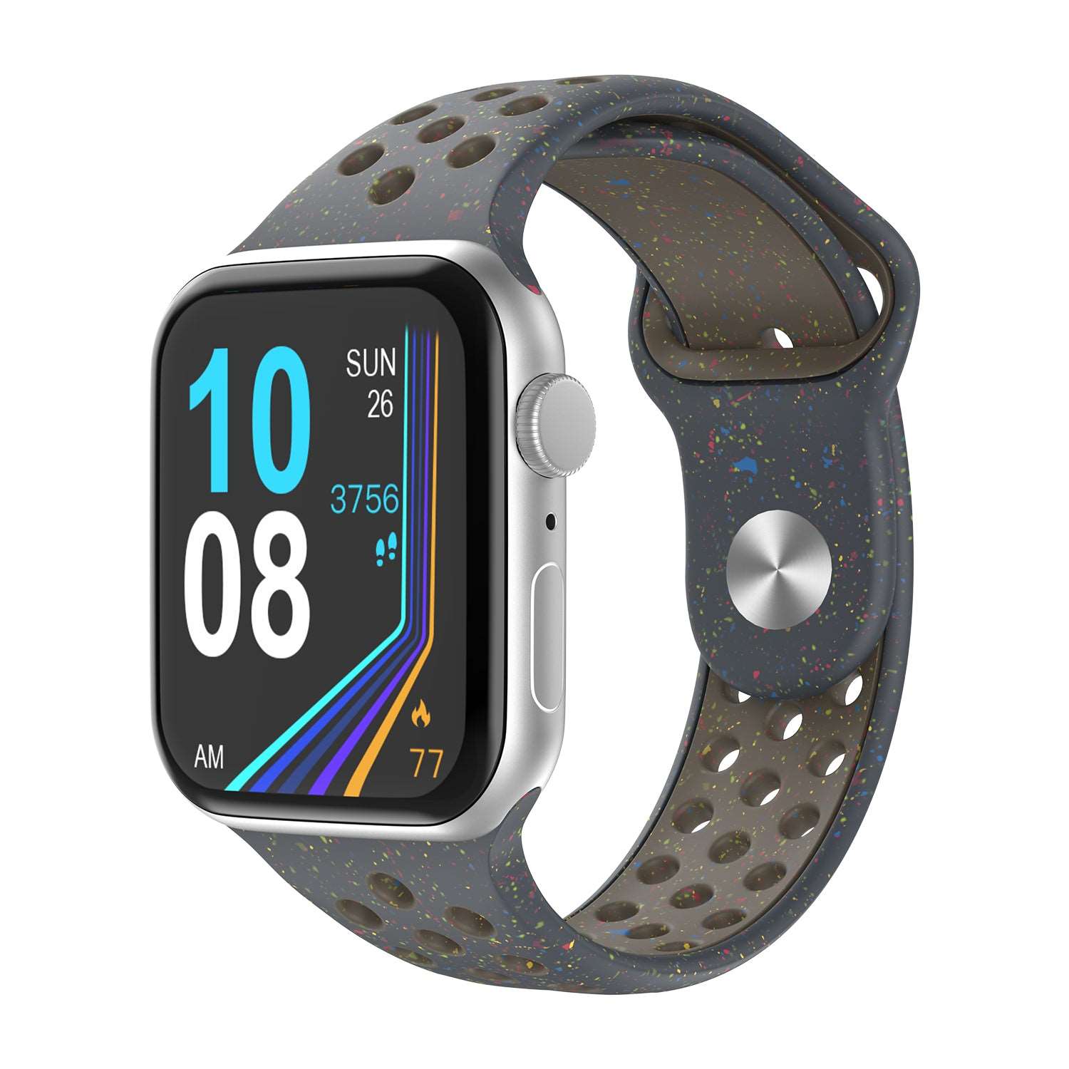 Limited Edition Brushed Sport Armband aus Silikon fur die Apple Watch 1 9 SE Ultra sicher online kaufen Meinesmartwatchwelt