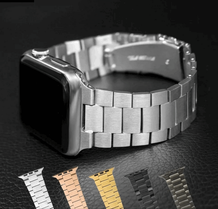 Gliederarmband "Iceland" aus Edelstahl Meinesmartwatchwelt.de