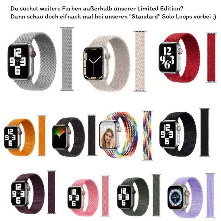 [Limited Edition] Geflochtenes Solo Loop für iWatch Meinesmartwatchwelt.de