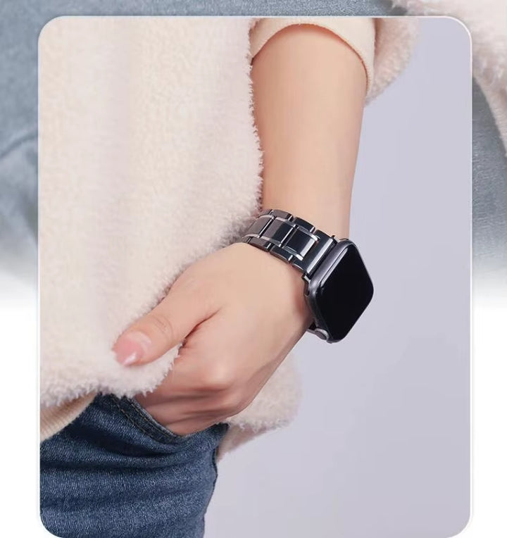 Gliederarmband "Two Lines" aus Keramik Meinesmartwatchwelt.de