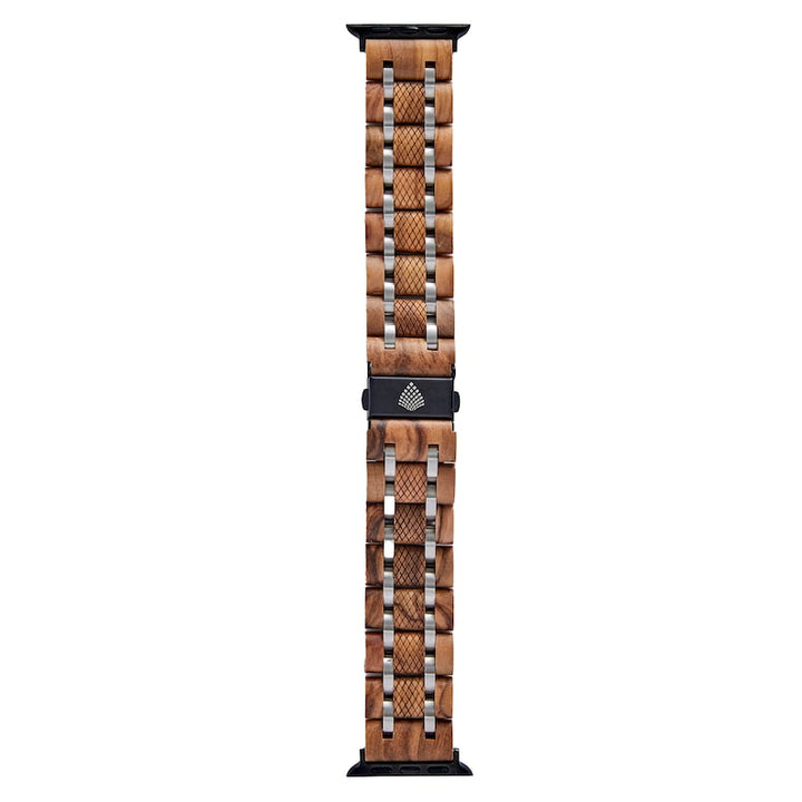 Holzarmband "Zebrano" Meinesmartwatchwelt.de